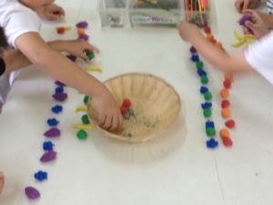 PYP Early Maths Centers, Counting and patterns, Categories Ideas in Kindergarten