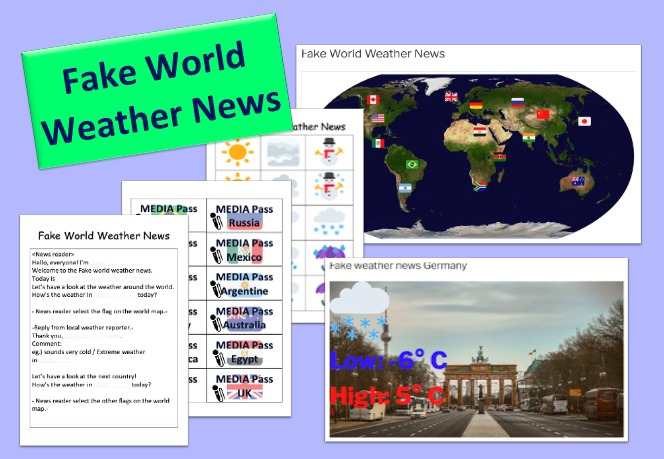 Fake world weather news